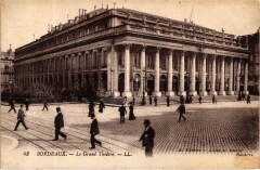 Gironde Bordeaux La grand Théatre à Bordeaux