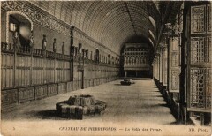 Compiegne- Chateau, La Salle des Preux France