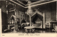 Compiegne- Le Palais, Chambre de l'Empereur France