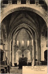 Morienval- Interieur de l'Eglise France à Morienval
