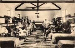 Militaire - Camp de Chalons - Interieur d'une Chambrée -
													51 Marne
												