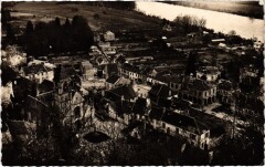 La Roche-Guyon - Vue générale prise du Donjon à La Roche-Guyon