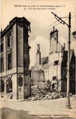 Militaire - Reims dans ses années de Bombardémemnts à Reims