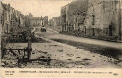 Militaire Gerbeviller - 24 Décembre 1914 -
													54 Meurthe et Moselle
												