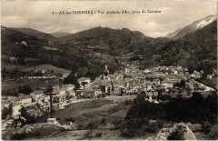 Ax les Thermes- vue generale France à Ax-les-Thermes