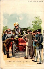 Paris dans la Rue Arret aussi agreabel que force