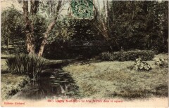 Lagny Le bras Saint-Pere dans le square