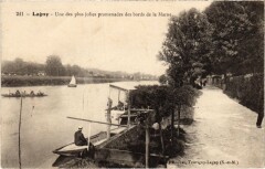 Lagny une des plus jolies promenades des bords de la Marne