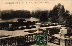 Ferrieres en Brie Un coin du grand perron