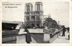 Carte postale ancienne Paris Petits Metiers Le Bouquiniste
                                                                     à Paris 5e
                                