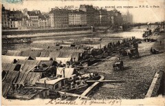 Port du Mail - Marché aux pommes à Paris 4e