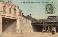Gare Montparnasse, côté de l'Avenue du Maine à Paris 15e