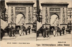 Paris Vue Stereo Porte Saint-denis -
													75 Paris
												