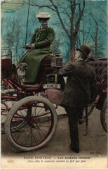 Paris Les femmes cocher Transport