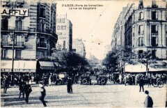 Porte de Versailles - La rue de Vaugirard à Paris 15e