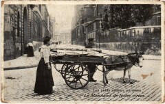 Paris Petits Metiers Le Marchand de toiles cirees