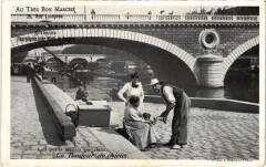 Carte postale ancienne Le Tondeur de chiens
                                                                     à Paris
                                