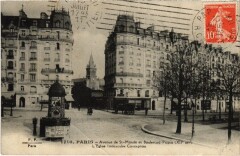 Avenue de Saint-Mandé et Boulevard Picpus - L'Eglise Immaculée Conception à Paris 12e