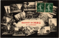 Souvenir de Paris - XXe arrondissement -
																					75020 Paris 20e
																			