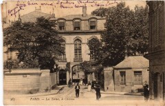 Carte postale ancienne Les Ternes, le Château
                                                                     à Paris 17e
                                