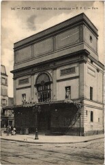 Carte postale ancienne Le Théâtre de Grenelle
                                                                     à Paris 15e
                                