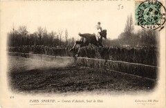 Courses d'Auteuil, Saut de Haie à Paris 16e