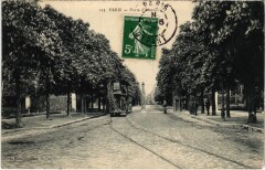 Carte postale ancienne Porte d'Auteuil
                                                                     à Paris 16e
                                