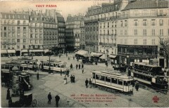 Place de Rennes - Extrémité de la Rue de Rennes à la Gare Montparnasse -
																					75015 Paris 15e
																			