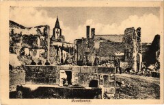 Montfaucon - Town Scene - Ruines