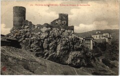 Environs de Saint-Etienne - Ruines du Chateau de Rochetaillée à Roche