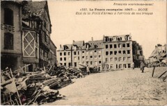 Militaire - Roye - Etat de la Place d'Armes -
													80 Somme
												