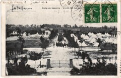 Militaire Camp de Sissonne - Arrivée d'un Régiment à Sissonne