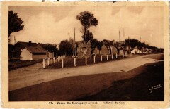 Militaire Camp du Larzac - L'Entrée du Camp