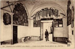 Monastére de Laghet - Entrée de la Salle Charles-Albert -
													06 Alpes Maritimes
												