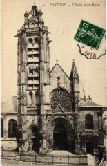 Pontoise - L'Eglise Saint-Maclou -
																					95000 Pontoise
																			