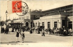 Troyes - La Gare à Troyes