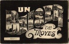Troyes - Un Baiser collage dans les typos à Troyes