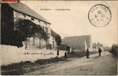 Grosbois - La Grande-rue -
													21 Côte d'Or
												