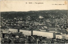 Nice- vue generale France