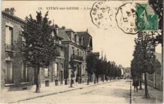 Vitry-sur-Seine - L'Avenue Carnot à Vitry-sur-Seine