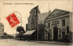 Colombes - Le Cercle et la Bibliothéque -
																					92700 Colombes
																			