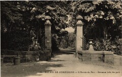 Compiegne L'Entree du Parc France