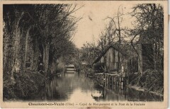 Chaumont-en-Vexin - Canal de Marquemont et le Pont de la