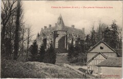 Chateau de Courtalain - Vue prise de l'Avenue de la Gare -
													28 Eure et Loir
												