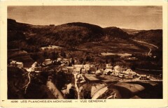 Les Planches en Montagne- Vue generale France aux Planches-en-Montagne