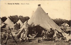 Camp-de-Mailly - Sous la tente -
													10 Aube
												
