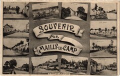 Camp-de-Mailly - Souvenir collage -
													10 Aube
												