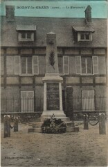 Rozoy-le-Grand - Le Monument