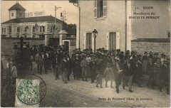 Dijon Manufacture des Biscuits Pernot Sortie du Personnel à Dijon