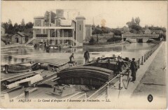 Arques - Le Canal d'Arques et l'Ascenseur de Fontinette à Arques